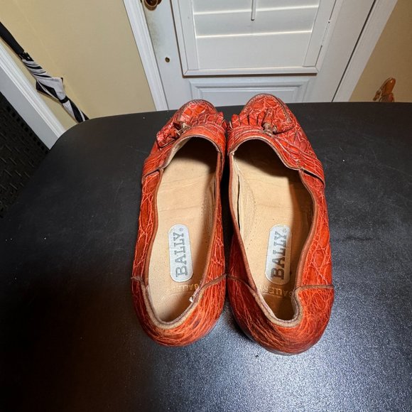 Bally  size 9.5 D  mens tan slip-on loafer main image 5